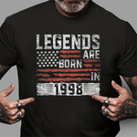 Legends Born In 1998 Years Old 23rd Birthday Gift 23 Yrs Years Old Birthday Shirt - Scotstee Shop