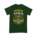 Legends Born In April 1971 50th Birthday Gift 50 Years Old Birthday Shirt For 50th Birthday Shirt - Scotstee Shop