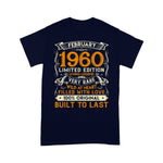 Legends Born In February 1960 Years Old Birthday Gifts Birthday Shirt - Scotstee Shop