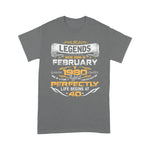 Legends Born In February 1980 Awesome Birthday Gift Birthday Shirt - Scotstee Shop