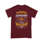 Legends Born In January 1961 Birthday Gift Birthday Shirt 60th birthday gifts - Scotstee Shop