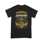 Legends Born In January 1961 Birthday Gift Birthday Shirt 60th birthday gifts - Scotstee Shop