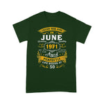 Legends Born In June 1971 50th Birthday 50 Years Old Birthday Shirt For 50th Birthday Shirt - Scotstee Shop