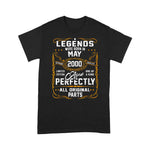 Legends Born In May 2000 21st Birthday Gift 21 Years Old Birthday Shirt - Scotstee Shop