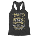 Legends February 1960 Birthday Gifts Women's Tank Top - Scotstee Shop