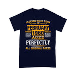 Legends February 1960s Birthday Gifts Birthday Shirt - Scotstee Shop