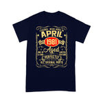 Legends Were Born In April 1981 Years Old Birthday Gift Birthday Shirt Funny 40th Birthday T Shirts - Scotstee Shop