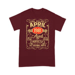 Legends Were Born In April 1981 Years Old Birthday Gift Birthday Shirt Funny 40th Birthday T Shirts - Scotstee Shop