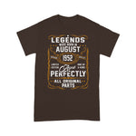 Legends Were Born In August 1952 69th Birthday Gifts Birthday Shirt - Scotstee Shop