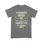 Legends Were Born In August 1952 69th Birthday Gifts Birthday Shirt - Scotstee Shop