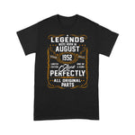 Legends Were Born In August 1952 69th Birthday Gifts Birthday Shirt - Scotstee Shop