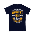 Legends Were Born In August 1952 Birthday 69th Birthday Gifts Birthday Shirt - Scotstee Shop