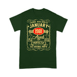 Legends Were Born In January 1981 Funny 40th Birthday T Shirts Gifts Birthday Shirt - Scotstee Shop