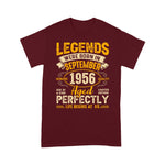 Legends Were Born In September 1956 Birthday Shirt 65th Birthday Gift Birthday Shirt - Scotstee Shop