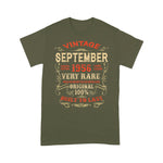 Legends Were Born In September 1956 Birthday Shirt 65th Birthday Gifts 65 Years Of Being Awesome 1956 Birthday Gift - Scotstee Shop