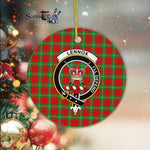 Lennox Kincaid Scottish Clan Plaid Ornament Gift. Christmas Tree Ornament Lennox Kincaid Clan Tartan Ornament Great Christmas Ornaments Gift - Scotstee Shop
