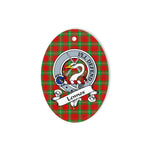 Lennox Scottish Clan Badge Plaid Ornament Gift. Christmas Tree Ornament Lennox Tartan Ornament,  ceramic ornament, personalized christmas ornaments, christmas tree ornaments, christmas door decorations, Plaid Ornament, Tartan Ceramic Ornament