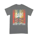 Limited Edition April 1965 Years Old Birthday Vintage Birthday Shirt - Scotstee Shop