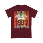 Limited Edition February 1933 Years Old Birthday Gift Vintage Birthday Shirt - Scotstee Shop