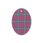 Lindsay Ancient Tartan Oval Ornaments, Christmas Tree Ornament, Plaid Christmas Ornaments, Ceramic Oval Christmas Tree Decoration, Tartan Oval Ornaments, Christmas Tree Ornament, Plaid Christmas Ornaments, Ceramic Oval Christmas Tree Decoration