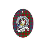 Lindsay Scottish Clan Badge Plaid Ornament Gift. Christmas Tree Ornament Lindsay Tartan Ornament,  ceramic ornament, personalized christmas ornaments, christmas tree ornaments, christmas door decorations, Plaid Ornament, Tartan Ceramic Ornament