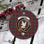 Lindsay Scottish Clan Plaid Ornament Gift. Christmas Tree Ornament Lindsay Clan Tartan Ornament Great Christmas Ornaments Gift - Scotstee Shop