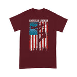 Scotstee Shop - Lineman gifts American flag Electric Cable Patriotic Lineman 4th Of July Shirt Lineman Shirts Power Lineman Tee Shirts