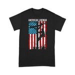 Scotstee Shop - Lineman gifts American flag Electric Cable Patriotic Lineman 4th Of July Shirt Lineman Shirts Power Lineman Tee Shirts