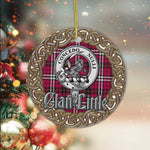 Little Celtic Circle Plaid Ornament Gift. Christmas Tree Ornament Tartan Ornament Great Christmas Ornaments Gift - Scotstee Shop