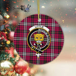 Little Scottish Clan Plaid Ornament Gift. Christmas Tree Ornament Little Clan Tartan Ornament Great Christmas Ornaments Gift - Scotstee Shop