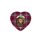 Little Scottish Clan Plaid Ornament Gift. Christmas Tree Ornament Little Christmas Ornament, Christmas Heart Ornament, Plaid Heart Ornament, Tartan Ornament, Tartan Heart Ornament