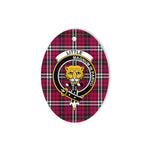 Little Scottish Clan Plaid Ornament Gift. Christmas Tree Ornament Little Clan Tartan Ornament,  ceramic ornament, personalized christmas ornaments, christmas tree ornaments, christmas door decorations, Plaid Ornament, Tartan Ceramic Ornament