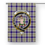 Livingston Flag Garden Flag Livingstone Dress Tartan Flag Clan Badge Tartan House Flag