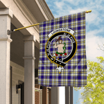 Livingston Flag Garden Flag Livingstone Dress Tartan Flag Clan Badge Tartan House Flag