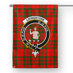 Livingston Flag Garden Flag Livingstone Modern Tartan Flag Clan Badge Tartan House Flag