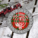 Livingstone Clan Tartan Crest Badge Plaid Ornament Gift. Christmas Tree Ornament Tartan Ornament Great Christmas Ornaments Gift - Scotstee Shop