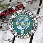 Lockhart Clan Tartan Crest Badge Plaid Ornament Gift. Christmas Tree Ornament Tartan Ornament Great Christmas Ornaments Gift - Scotstee Shop