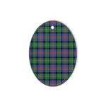 Logan Ancient Tartan Oval Ornaments, Christmas Tree Ornament, Plaid Christmas Ornaments, Ceramic Oval Christmas Tree Decoration, Tartan Oval Ornaments, Christmas Tree Ornament, Plaid Christmas Ornaments, Ceramic Oval Christmas Tree Decoration