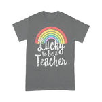 Lucky To Be A Teacher St Patricks Day School Teach Back To School Shirt - Scotstee Shop