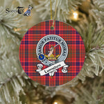 Lumsden Scottish Clan Badge Plaid Ornament Gift. Christmas Tree Ornament Lumsden Clan Tartan Ornament Great Christmas Ornaments Gift - Scotstee Shop