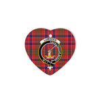 Lumsden Scottish Clan Plaid Ornament Gift. Christmas Tree Ornament Lumsden Christmas Ornament, Christmas Heart Ornament, Plaid Heart Ornament, Tartan Ornament, Tartan Heart Ornament