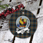 Lyle Scottish Clan Badge Plaid Ornament Gift. Christmas Tree Ornament Lyle Clan Tartan Ornament Great Christmas Ornaments Gift - Scotstee Shop