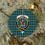 Lyon Scottish Clan Plaid Ornament Gift. Christmas Tree Ornament Lyon Clan Tartan Ornament Great Christmas Ornaments Gift - Scotstee Shop