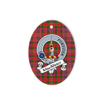 MacAlister Scottish Clan Badge Plaid Ornament Gift. Christmas Tree Ornament MacAlister Tartan Ornament,  ceramic ornament, personalized christmas ornaments, christmas tree ornaments, christmas door decorations, Plaid Ornament, Tartan Ceramic Ornament