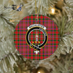 MacAlister Scottish Clan Plaid Ornament Gift. Christmas Tree Ornament MacAlister Clan Tartan Ornament Great Christmas Ornaments Gift - Scotstee Shop