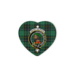 MacAlpine Scottish Clan Plaid Ornament Gift. Christmas Tree Ornament MacAlpine Christmas Ornament, Christmas Heart Ornament, Plaid Heart Ornament, Tartan Ornament, Tartan Heart Ornament