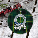 Macarthur Scottish Clan Badge Plaid Ornament Gift. Christmas Tree Ornament Macarthur Clan Tartan Ornament Great Christmas Ornaments Gift - Scotstee Shop