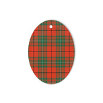 MacAulay Ancient Tartan Oval Ornaments, Christmas Tree Ornament, Plaid Christmas Ornaments, Ceramic Oval Christmas Tree Decoration, Tartan Oval Ornaments, Christmas Tree Ornament, Plaid Christmas Ornaments, Ceramic Oval Christmas Tree Decoration