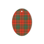 MacAulay Ancient Tartan Oval Ornaments, Christmas Tree Ornament, Plaid Christmas Ornaments, Ceramic Oval Christmas Tree Decoration, Tartan Oval Ornaments, Christmas Tree Ornament, Plaid Christmas Ornaments, Ceramic Oval Christmas Tree Decoration