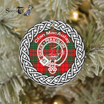 MacAulay Clan Tartan Crest Badge Plaid Ornament Gift. Christmas Tree Ornament Tartan Ornament Great Christmas Ornaments Gift - Scotstee Shop